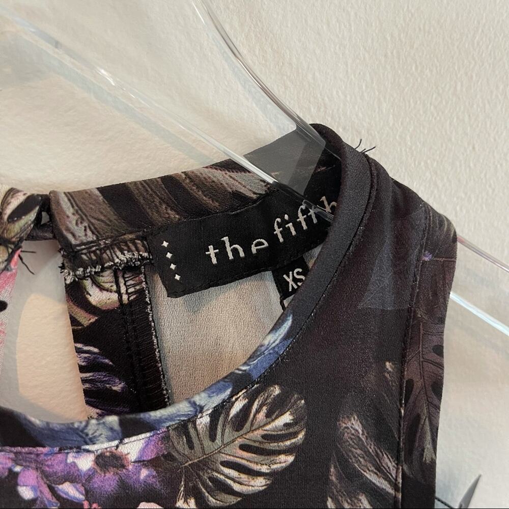 THE FIFTH LABEL Dress Adore You Maxi Floral Trendy Slit  Extra Small NWT - Picture 8 of 12